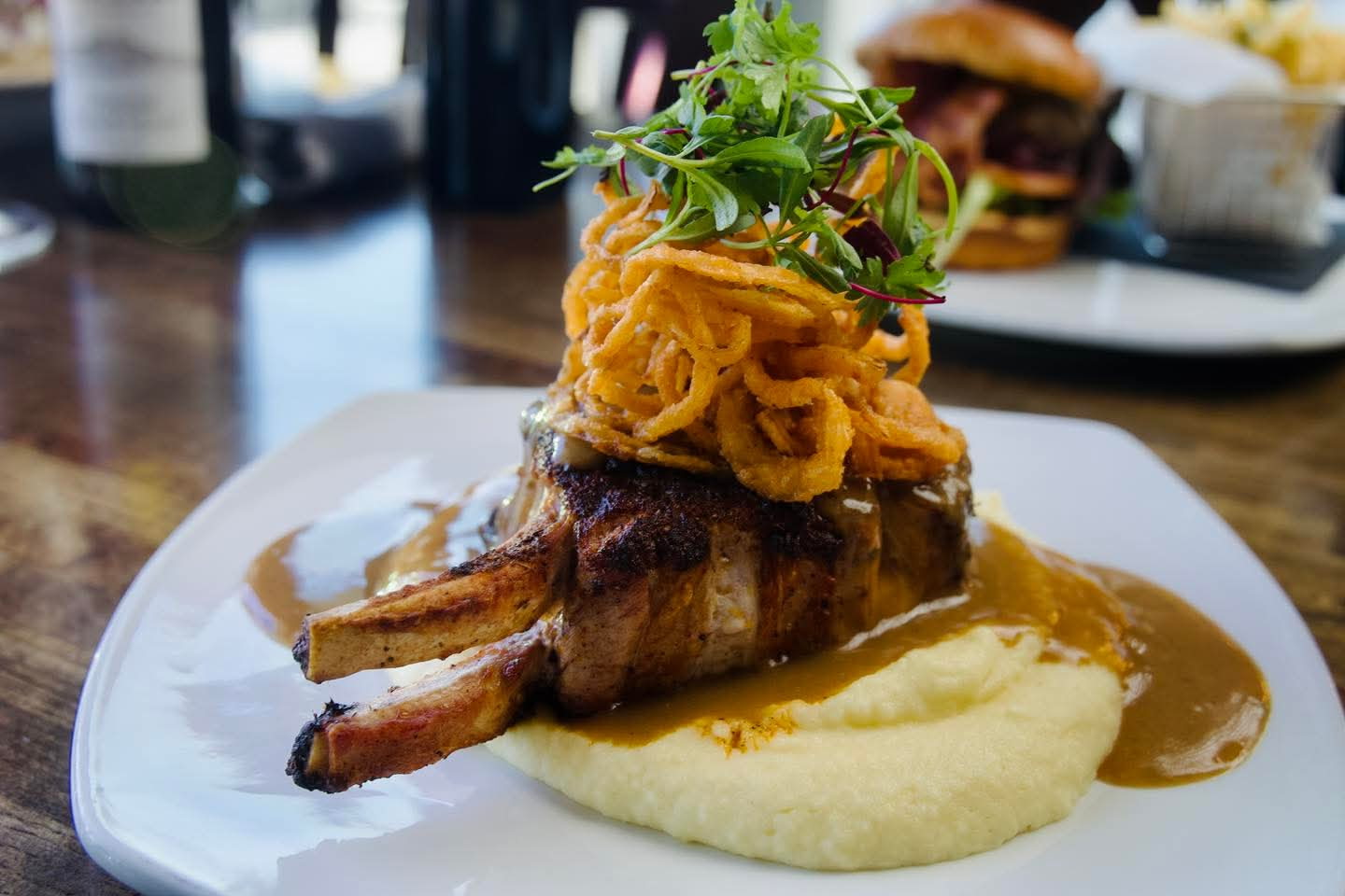 Decadent Pork Chop Night