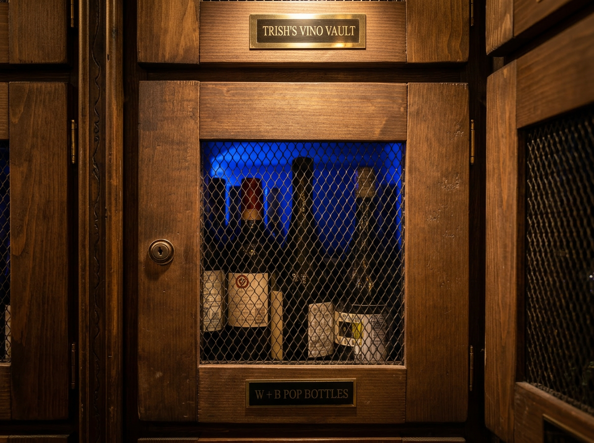 Trish's Vino Vault — W + B Pop Bottles